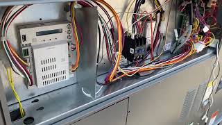 Installing a Siemens Controlled Economizer on a Rheem RGED Series Rooftop Unit [upl. by Esineg808]