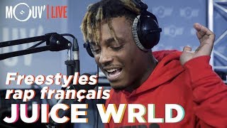 Juice WRLD freestyle sur du Niska NTM 113 Dadju Ninho  freestyles on french rap beats [upl. by Akeit]