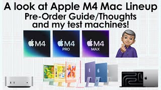 Macs M4 Lineup Buyers Guide amp Testing Machines [upl. by Olemrac]