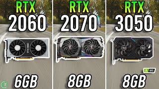 RTX 2060 vs RTX 2070 vs RTX 3050  Tested in 2023 [upl. by Llecram]