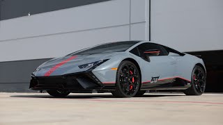 Lamborghini Huracan Tecnica 60th  Grigio Telesto  Full Wrap Ultimate  Veloce Autoworks  4K [upl. by Prospero]