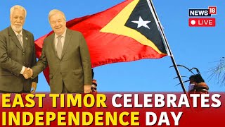 East Timor Holds 25th Anniversary Of Its Independence From Portugal  UNs Antonio Guterres Attends [upl. by Airak]