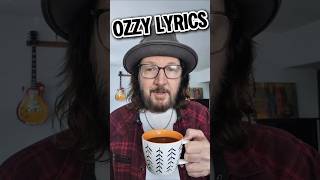 OZZY LYRICS 🤘 ozzy ozzyosbourne rockmusic rockhistory rock lemmy metal metalmusic [upl. by Nerrol906]