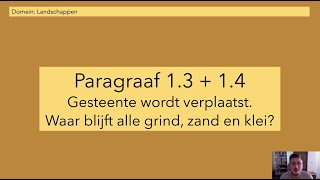 Aardrijkskundig  2 havovwo  paragraaf 13 en 14  methode BuiteNLand [upl. by Pederson]