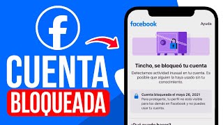 Tu CUENTA de Facebook HA SIDO BLOQUEADA SOLUCION [upl. by Teresina]