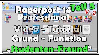 Kofax Paperport 14 Studentenfreund [upl. by Airdnaed]