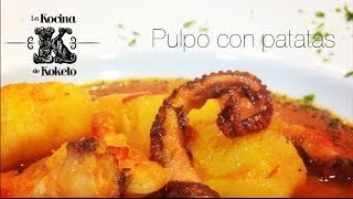 Guiso de Pulpo con patatas koketo [upl. by Arta]