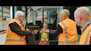 Kinetic roll out 16 new electric buses in partnership with Environment Canterbury [upl. by Shatzer287]