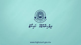 L Fonadhoo Council Vs Mohamed Hassan 2022HCA218 [upl. by Aneleasor]