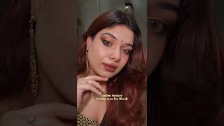 Good old smokey kohl eyes makeupshorts diwalimakeup festivemakeup smokeyeye [upl. by Hanni202]