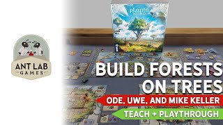 Planta Nubo Board Game  Playthrough  Review [upl. by Aketahs76]