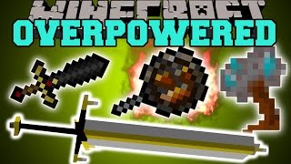 Minecraft OVERPOWERED WEAPONS NOTHING WILL STAND IN YOUR WAY Mod Showcase [upl. by Sokairyk]