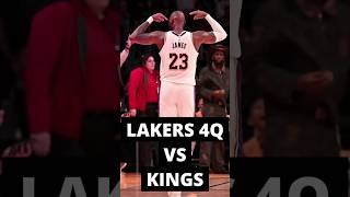 Lakers 4th quarter highlights vs Kings [upl. by Namlas527]