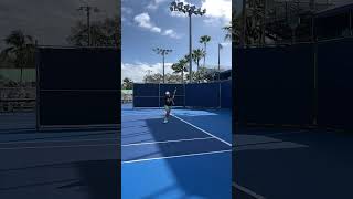 Alex Michelsen ATP 52 slow motion serve tennis serve slowmotion [upl. by Jelsma298]