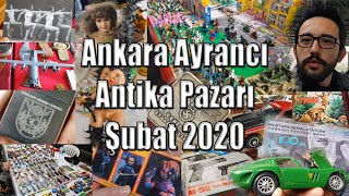 Ankara Ayrancı Antika Pazarı Şubat 2020 [upl. by Alenoel583]