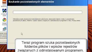 Jak całkowicie usunąć program folderyrejestrypliki programu [upl. by Burdelle]