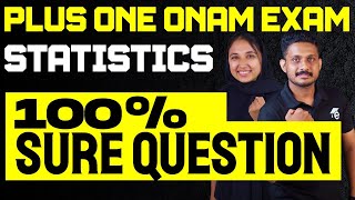 Plus One Statistics Onam Exam  100  Sure Questions  Eduport [upl. by Legim626]