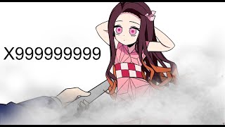 Zero Two Dodging Meme But It Keeps Getting Faster Nezuko [upl. by Eppie874]