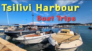 Experience The Magic Of Tsilivi Harbour Boat Trips In Zante Greece [upl. by Aromas]