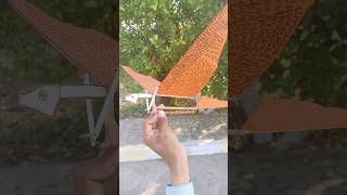 Rubber Band Ornithopter  Flying Bird Very Easy At Home [upl. by Sheffie]