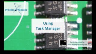 Using Windows Task Manager  CompTIA A 220802 14 [upl. by Anitel777]