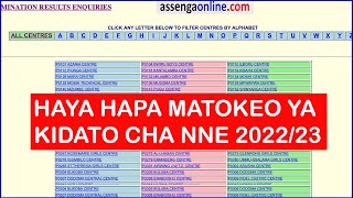 MATOKEO YA KIDATO CHA NNE 202223 NECTA YATANGAZA MATOKEO LEO JANUARY 29 2023 [upl. by Ainar221]