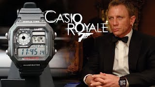 14 Super Value Casio quotRoyalequot AE1200WH1A World Time Digital Watch Review  Perth WAtch 113 [upl. by Oidualc447]