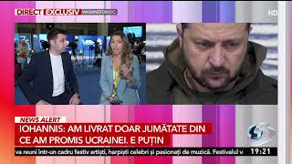 Ce predeve acordul de securitate semnat de România cu Ucraina Corespondenţă Antena 3 CNN din Washin [upl. by Corney]