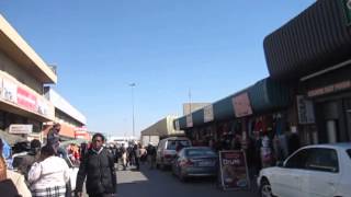 Walking the streets of Maseru Lesotho [upl. by Etteoj]