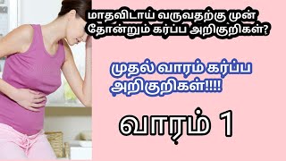 1Week pregnancy symptoms tamil முதுகு வலிஇப்படி இருந்தால் கர்ப்பம் உறுதி ஆகும் [upl. by Nauqed]