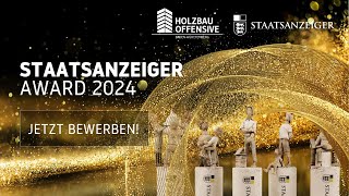 Staatsanzeiger Award  Staatsanzeigerde [upl. by Nailliw]