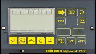 LampG RVP 65130 Fröling MyPromat 2000 Heizunmgsregler Heizungssteuerung reparieren [upl. by Amilah]