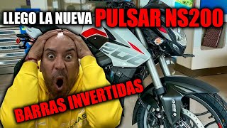 Nueva NS200 barras invertidas🔥 que trae nuevo 🔴 Fullgass [upl. by Spain]