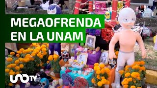 Megaofrenda en UNAM rinde homenaje al cine mexicano [upl. by Errol]