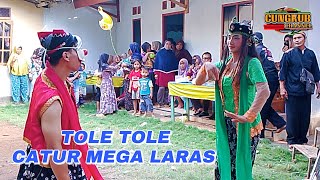 TOLE TOLE CATUR MEGA LARAS live kedarpan Kejobong [upl. by Novyad]