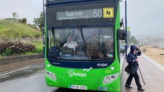 Morebus 2016 Volvo B5TL MCV EvoSeti HF66 DSE on the 50 to Swanage  090724 [upl. by Enetsirhc]