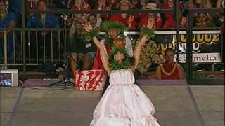 Merrie Monarch 2003  Halau Ka Ua Kani Lehua  MAH Kahiko [upl. by Xanthe]