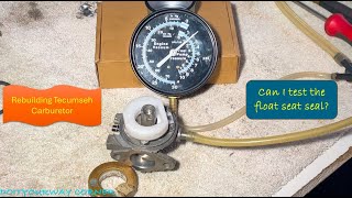 Tecumseh Carburetor Rebuild [upl. by Noonan354]