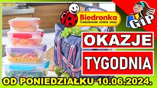 𝐁𝐈𝐄𝐃𝐑𝐎𝐍𝐊𝐀 🐞 Gazetka Promocyjna od Poniedziałku 10062024  Dom i Moda [upl. by Narag505]