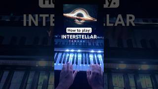 Interstellar  Main Theme by Hans Zimmer Easy Piano  How to Play [upl. by Killam450]