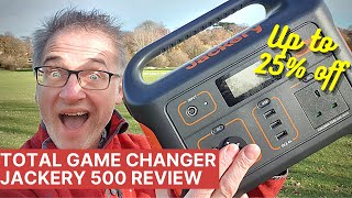 Honest Review of the Jackery Explorer 500 with up to 25 off [upl. by Gamin]