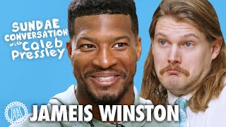 JAMEIS WINSTON Sundae Conversation with Caleb Pressley [upl. by Katine]