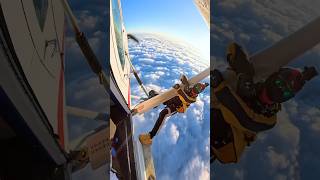 Sky Diving high Jumping From Helicopter shorts [upl. by Clougher]