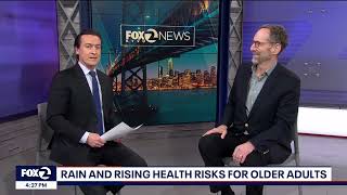 KTVU FOX 2 News Feature Rain and Rising Health Risks for Older Adults [upl. by Allesiram]