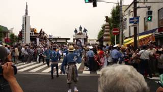 成田祇園祭２０１２ ２日目 JR成田駅前 神輿・山車・屋台競演 [upl. by Albion895]