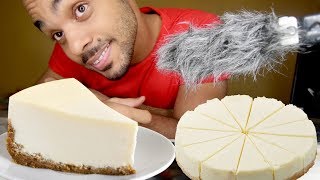 40 ASMR  Eating Cheesecake  Chit chat Self Love Whispering [upl. by Salkin199]