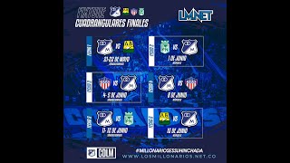 Millonarios enfrentará a Nacional Junior y Bucaramanga sumar todo de locales y solidos en visita [upl. by Sivi]