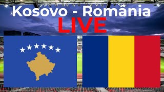 Kosovo  Romania MECI LIVE Calificare EURO 2024 [upl. by Torrin]