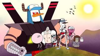 Regular Show  Brilliant Century Duck Crisis Special Theme Song amp Ending Credits [upl. by Durrell]