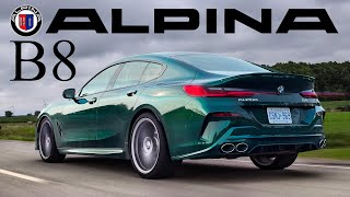 2022 BMW Alpina B8 Review  ULTRA LUXURY GRAND TOURER [upl. by Yelich]